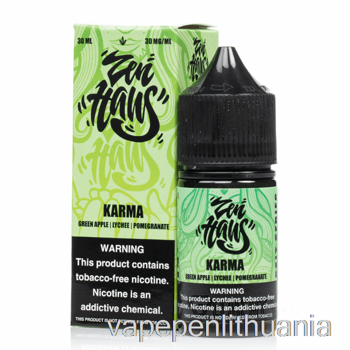 Karma - Zen Haus Druskos - 30ml 30mg Vape Skystis